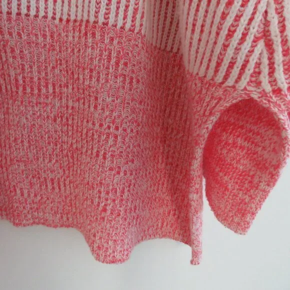 SOFT SURROUNDINGS Ribbed Funnel Neck Oversized Drop Shoulder Sweater - Size 2X - Picture 13 of 15